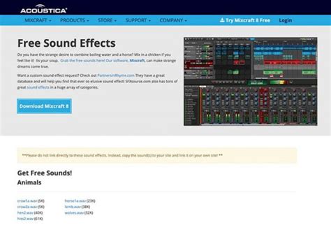 sound ftweb24|Top 40 trang cung cấp Sound Effects miễn phí chất lượng cao.